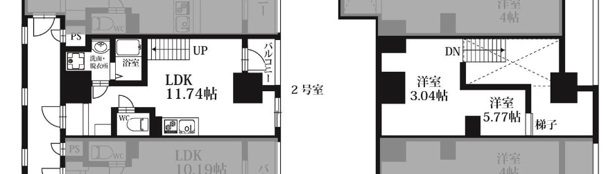 モダンパラッツォ天神東グランＭの間取り|使いやすい間取りです。