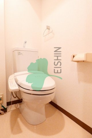 クリエート博多駅前のトイレ|清潔感のあるトイレです。