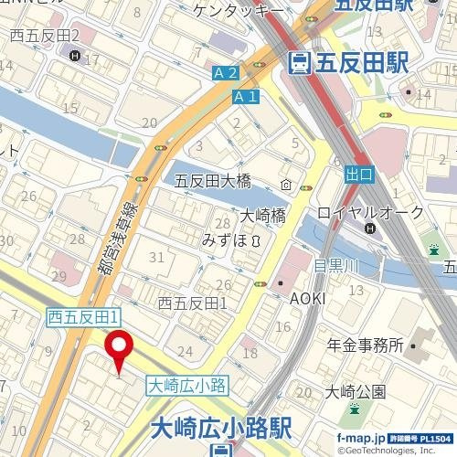【地図】 | スパシエルクス五反田