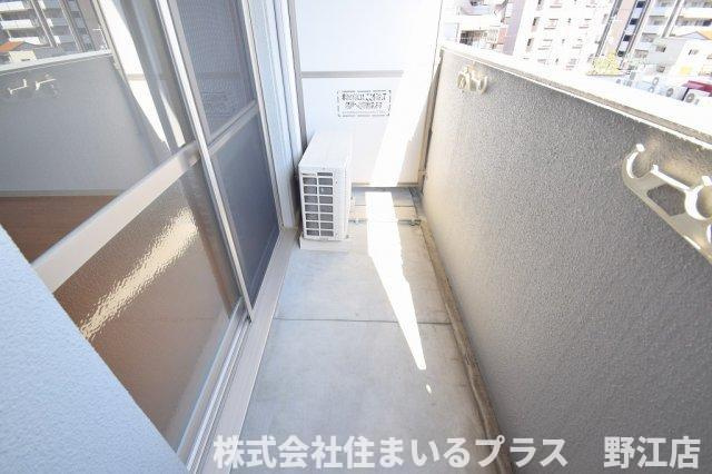 ロジェ今福鶴見のバルコニー
