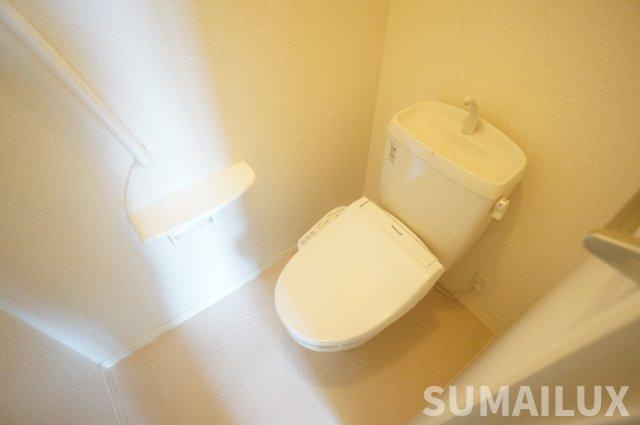 熊本市中央区新大江２丁目のアパートのトイレ