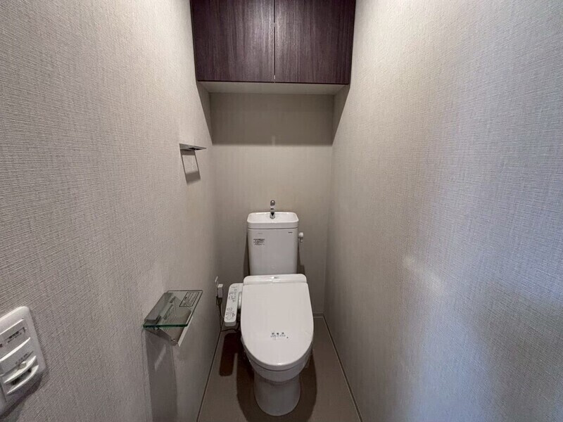 大阪市中央区高津３丁目の賃貸マンションのトイレ