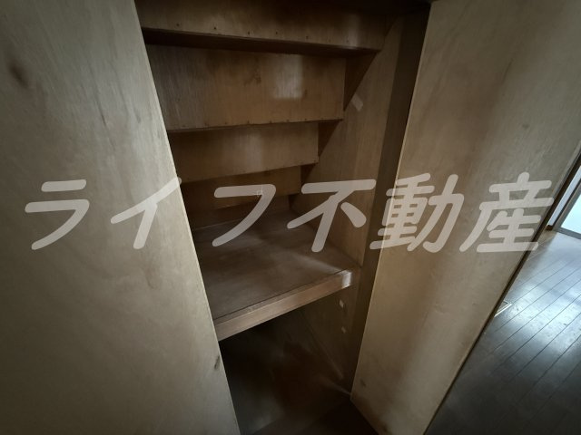 深野5丁目テラスの収納|収納のためのスペースです