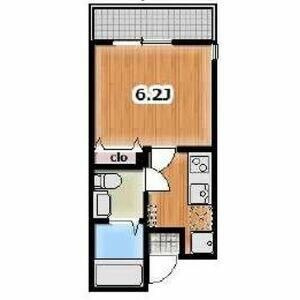 Ａｍｂｉｔｉｏｎ永田北の間取り