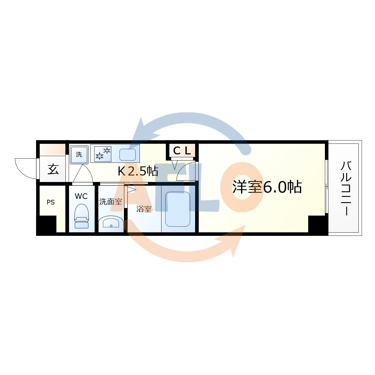 グランパシフィック新今里の間取り|グランパシフィック新今里　間取り