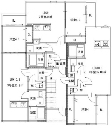 【間取り】 | メゾン・ボア周船寺　★プライスホームなら仲介手数料が割引価格です！★