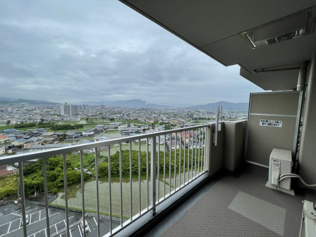 サンライズマンション岩出Ⅶのバルコニー