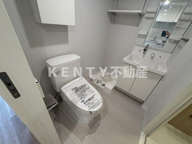 【トイレ】 | COCOCUBE大井町Ⅱ | 落ち着いた色調のトイレです