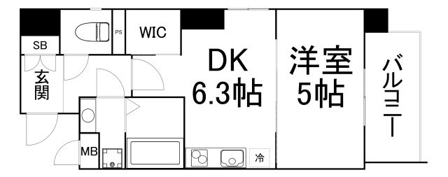 【間取り】 | CAVANA梅田北（旧プレサンス梅田北アロー）