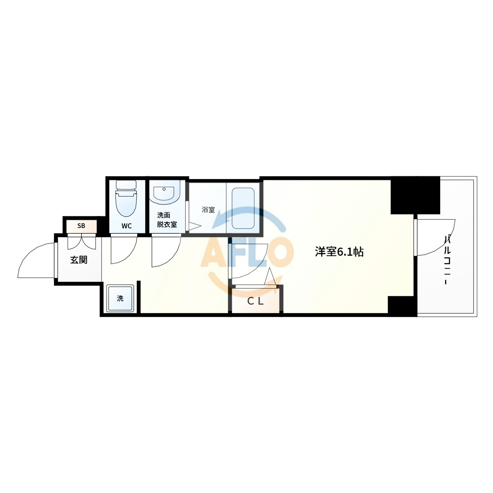 プレサンス松屋町ヴィゴラスの間取り|プレサンス松屋町ヴィゴラス　間取り