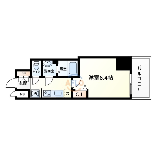 プレサンス桜ノ宮イーサリアルの間取り|プレサンス桜ノ宮イーサリアル　間取り