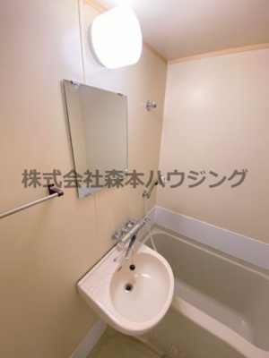 【洗面所】 | 　下木田マンション | 洗面所です