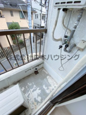 【設備】 | 　下木田マンション | 洗濯機置き場です