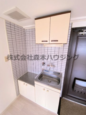 【キッチン】 | 　下木田マンション | お料理しやすいキッチンです