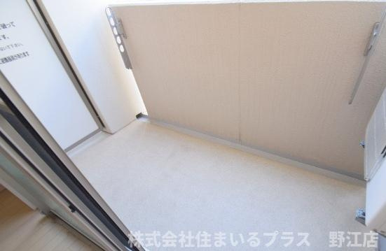 ＩＫカーサのバルコニー