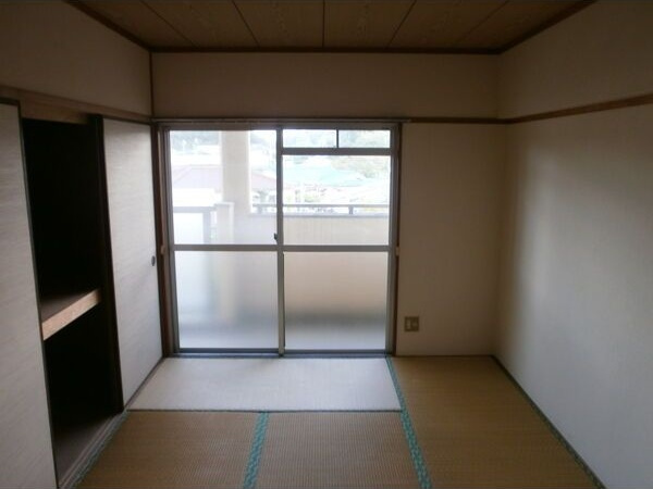 向が丘ハイツのバルコニー