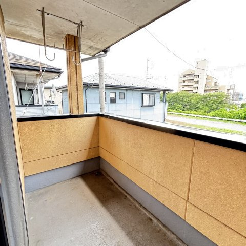 前橋市西片貝町4丁目のバルコニー