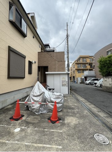 カーサコンフェスタの駐車場