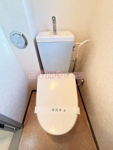 ダイナコート久留米駅前のトイレ|落ち着いたトイレです