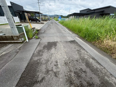 【前面道路含む現地写真】 | 霧島市国分下井