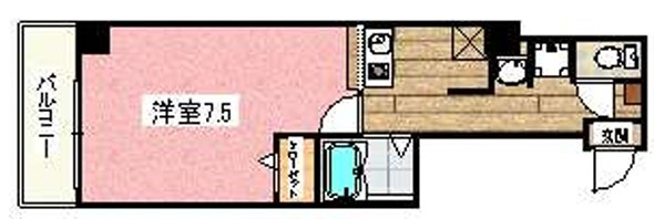グランデージ都島の間取り