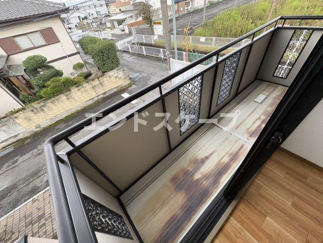 ツインエステートＢのバルコニー|高崎、前橋のお部屋探しはエンドスケープまで！お客様の理想お聞かせ下さい♪