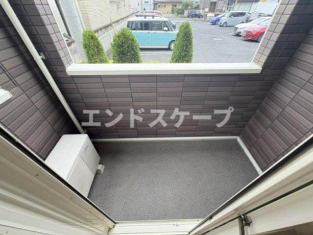 ローリエ伊勢崎亭Ⅱのバルコニー|高崎、前橋のお部屋探しはエンドスケープまで！お客様の理想お聞かせ下さい♪