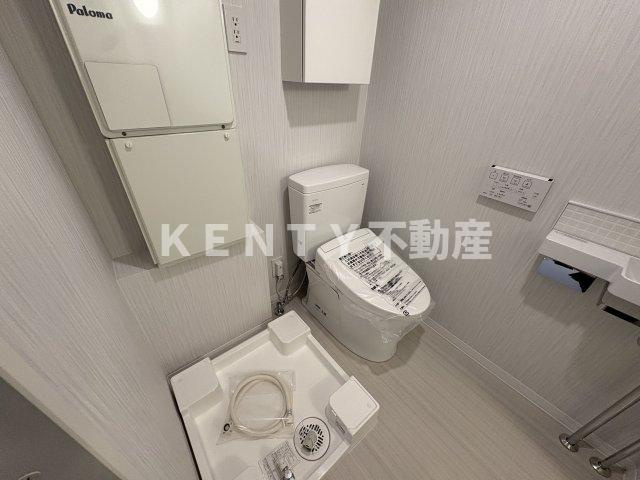 【トイレ】 | COCOCUBE大井町Ⅱ | 落ち着いた色調のトイレです
