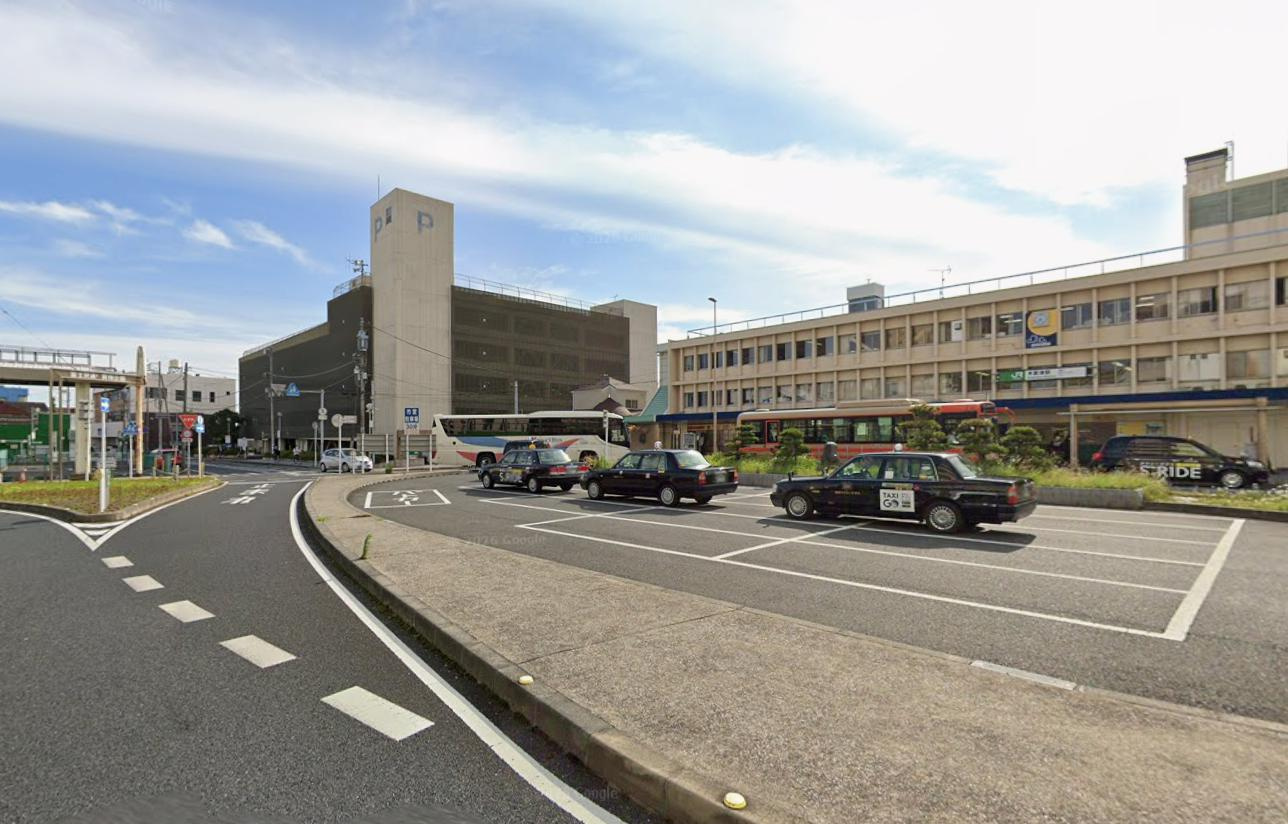 木更津市中央１丁目の店舗事務所の周辺