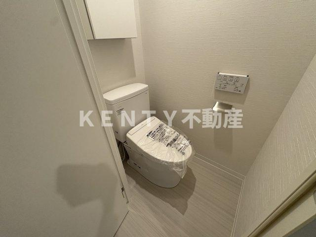 【トイレ】 | COCOCUBE大井町Ⅱ | ゆったりとした空間のトイレです