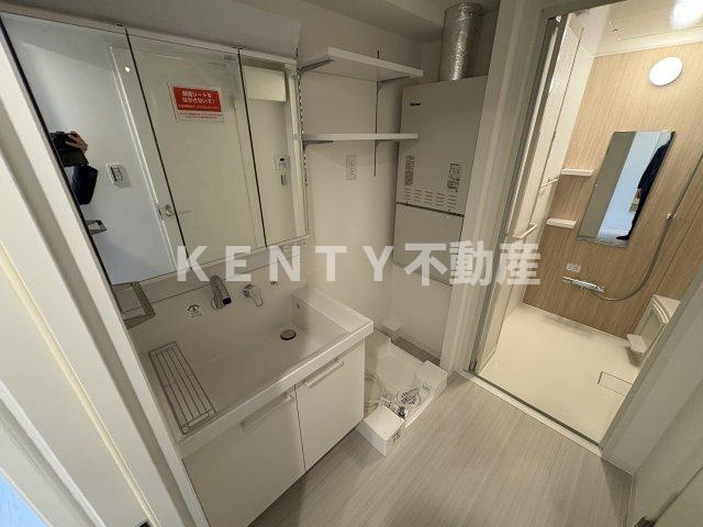 【独立洗面台】 | COCOCUBE大井町Ⅱ | 独立洗面台で身支度をすべて済ませてしまいましょう