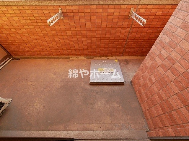 グランシス難波西のバルコニー|広々としたバルコニーです