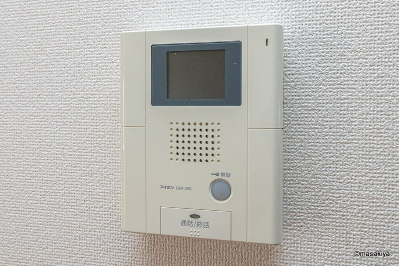 グラミスみわのセキュリティ|オートロック付き　TVインターホン