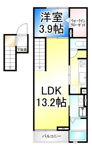 グラミスみわの間取り