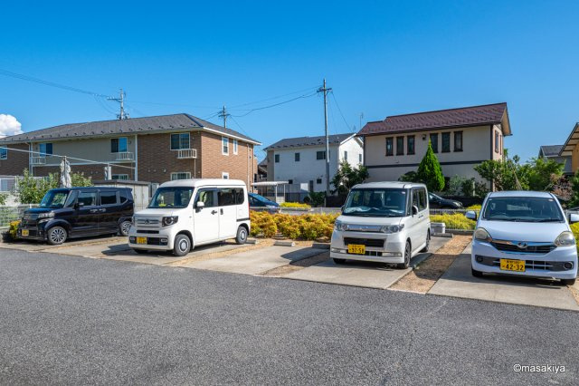 グランカーサの駐車場