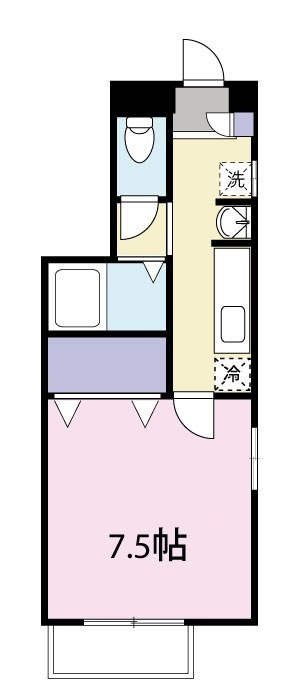 アネーロ駒沢 の間取り|間取りです。