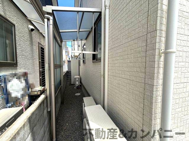 北斎院町の中古のおうち　松山市北斎院町中古戸建のその他|洗濯物干し場です
