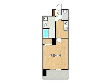 熊本市中央区新町３丁目の賃貸マンションの間取り