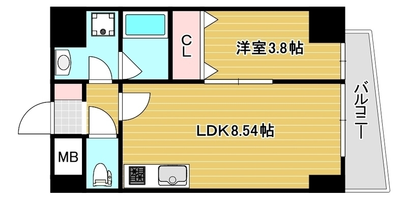 NINE RESIDENCEの間取り