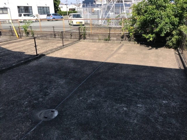 プロニティ青木のバルコニー|陽当たり良好なお庭です♪
