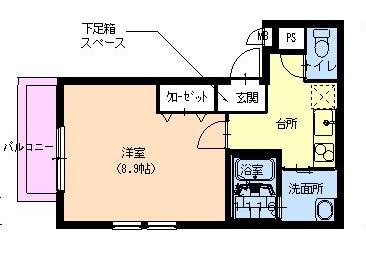 フジパレス立花WESTの間取り