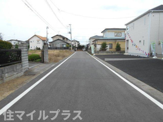 【前面道路含む現地写真】 | 矢吹町小松新築一戸建て2棟 | 前面道路含む現地写真です