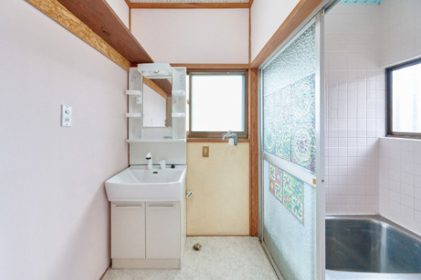 善導寺貸家【キャッシュバック対象物件】の洗面所