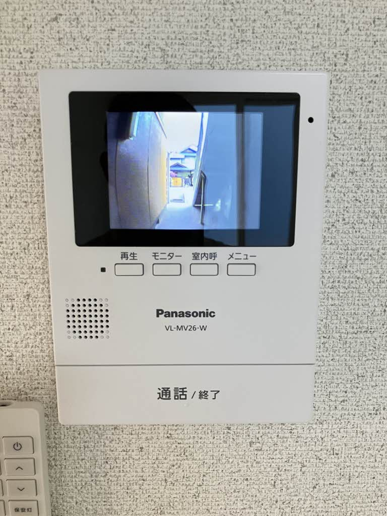 呉市瀬戸見町のアパートのセキュリティ