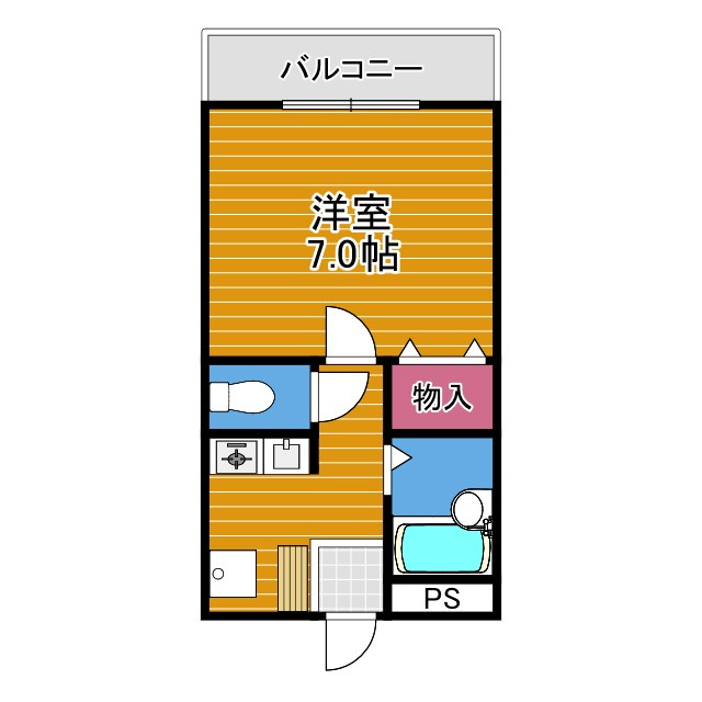 ボワリジェールの間取り