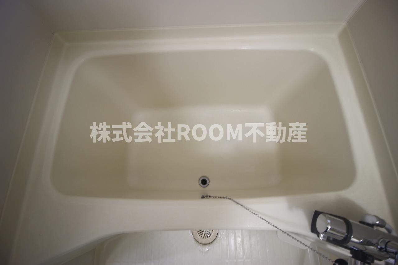 天神ハイツの浴室|ゆったり過ごせるお風呂です