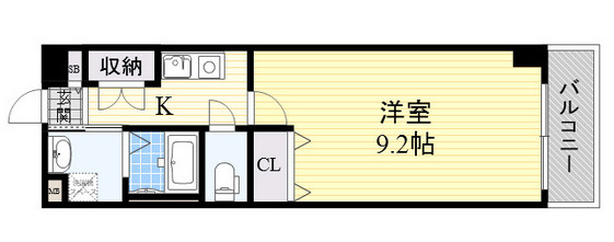 シロスハヤシの間取り