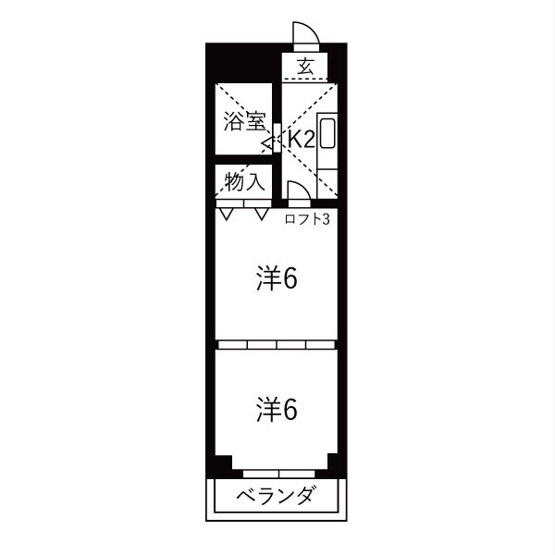 【間取り】 | 桜マンション