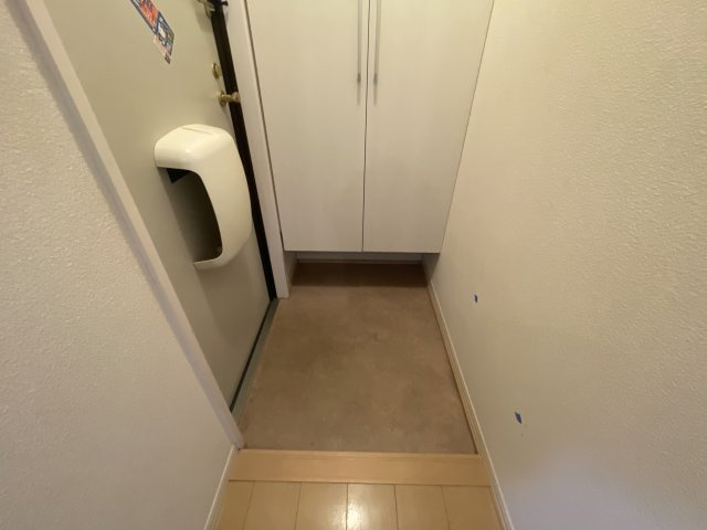 リバーハイム谷八木の玄関
