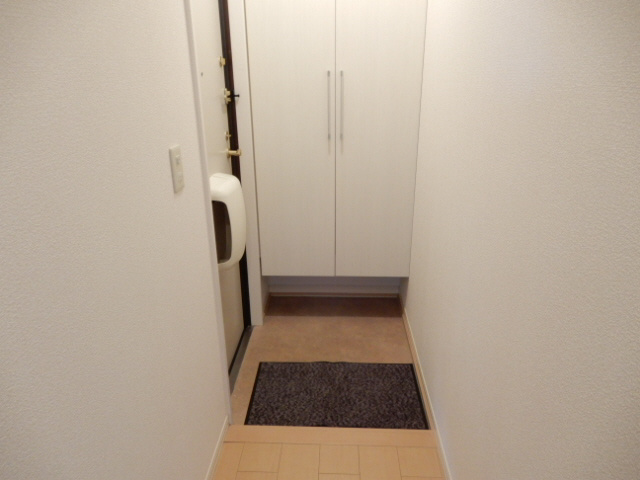 リバーハイム谷八木の玄関